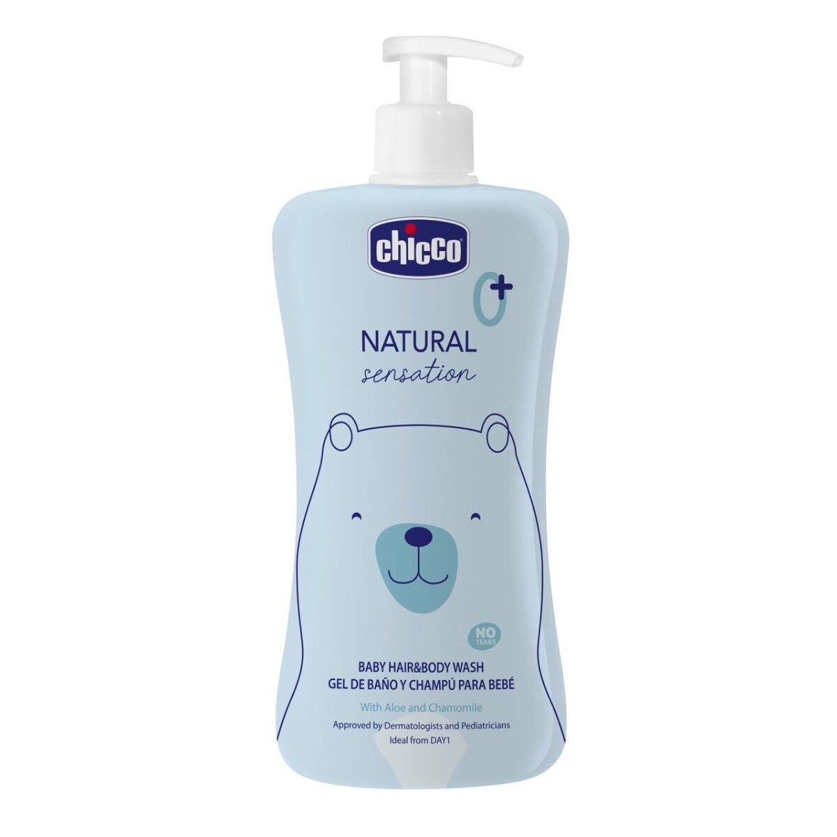 Chicco Natural Sensation Baby Detergente Corpo E Capelli 500ml 0Mesi+-1