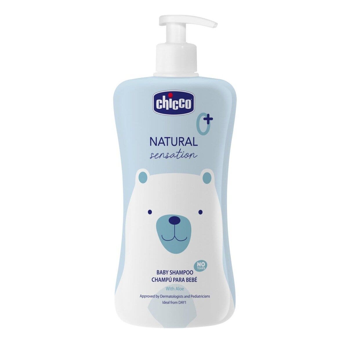 Chicco Natural Sensation Baby Shampoo 500ml 0Mesi+-1