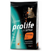 Prolife Lifestyle Pollo Fresco Disossato E Riso Cibo Secco Per Gattini Sacco 1,5kg-1