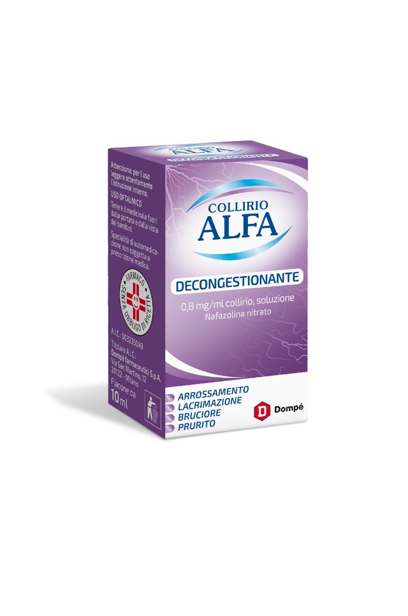 Collirio Alfa Decongestionante 0,8mg/ml 10ml -6