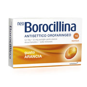 Neoborocillina Antisettico Orofaringeo 16 Pastiglie Arancia-11