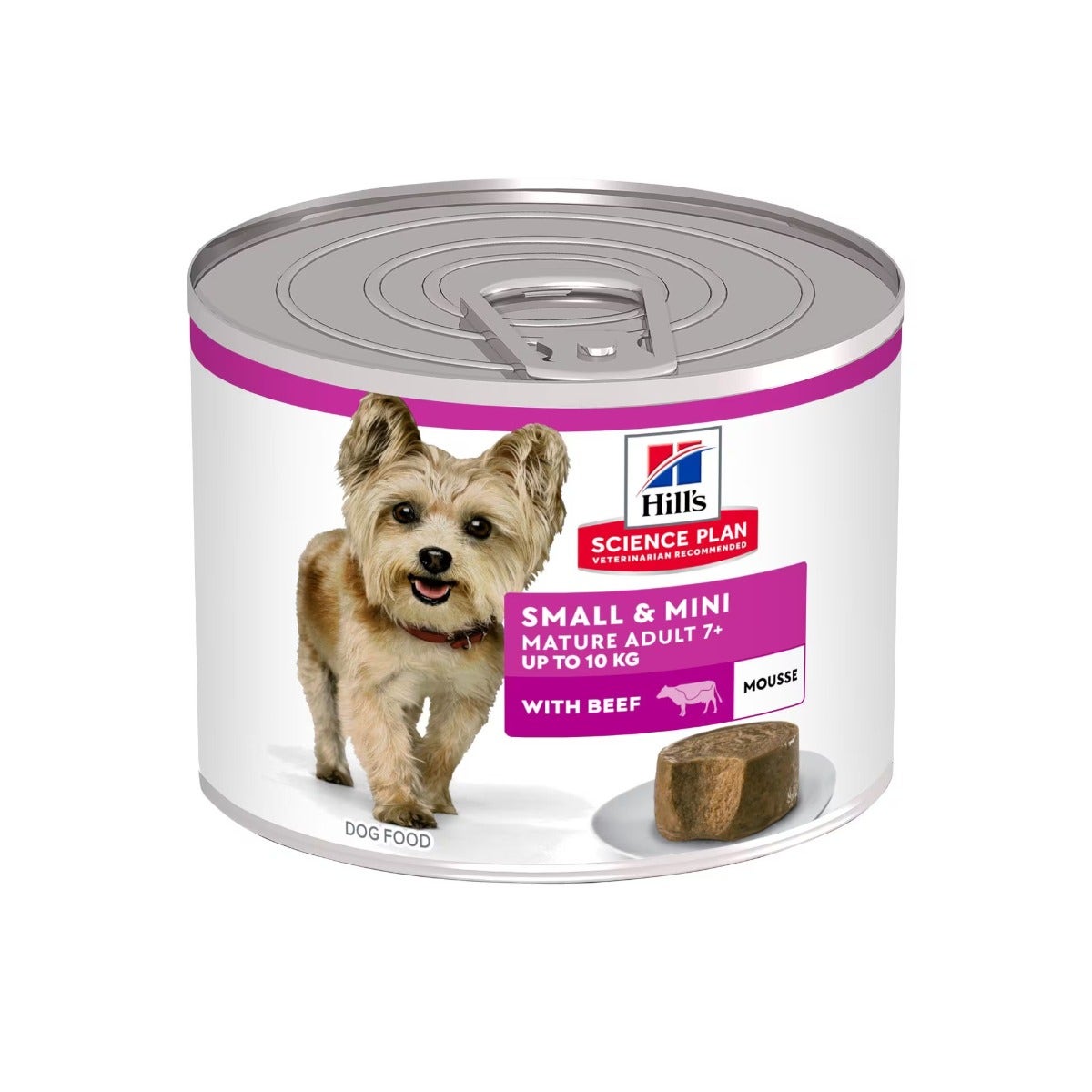 Hill's Science Small&Mini Mousse Adult Alimento Per Cani Con Manzo Scatoletta 200g-1