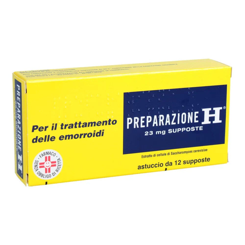 Preparazione H Trattamento Emorroidi E Ragadi Anali 12 Supposte-2
