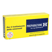 Preparazione H Trattamento Emorroidi E Ragadi Anali 12 Supposte-2
