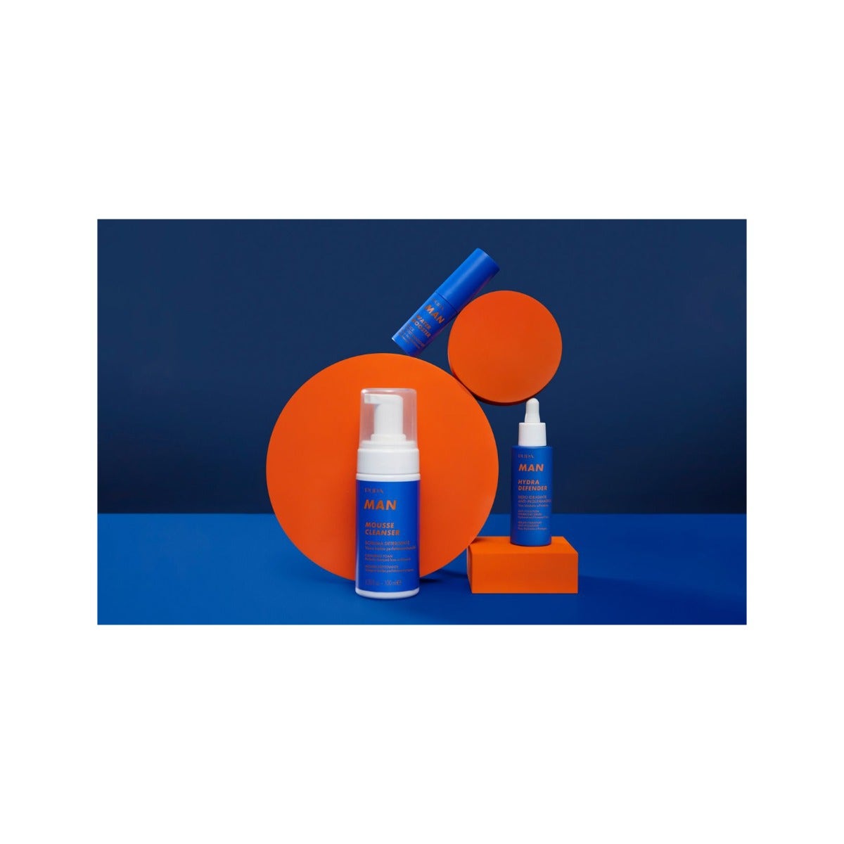 Pupa Man Mousse Cleanser Schiuma Detergente Viso/Barba 100ml-3
