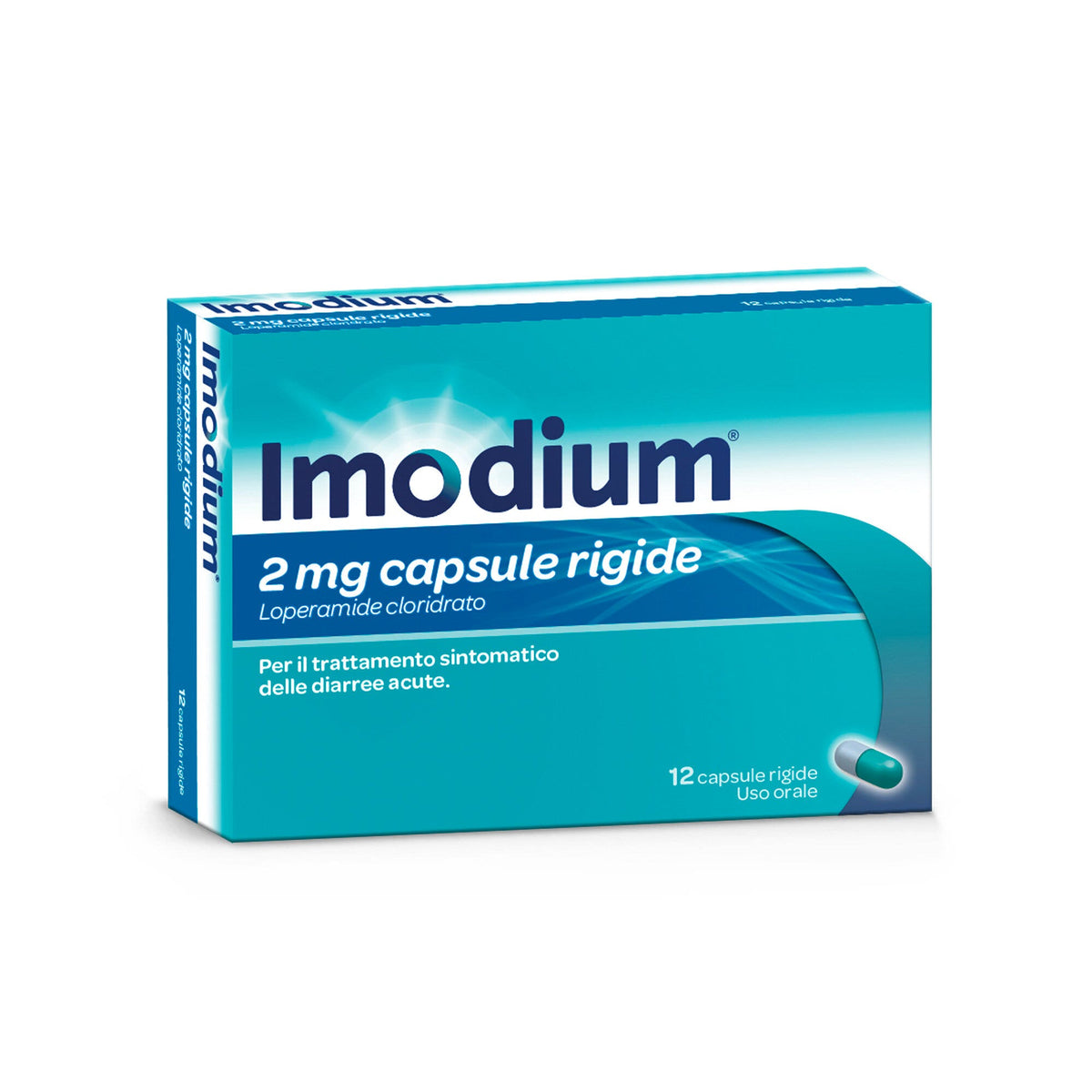 Imodium Diarrea occasionale acuta 12 Compresse-1