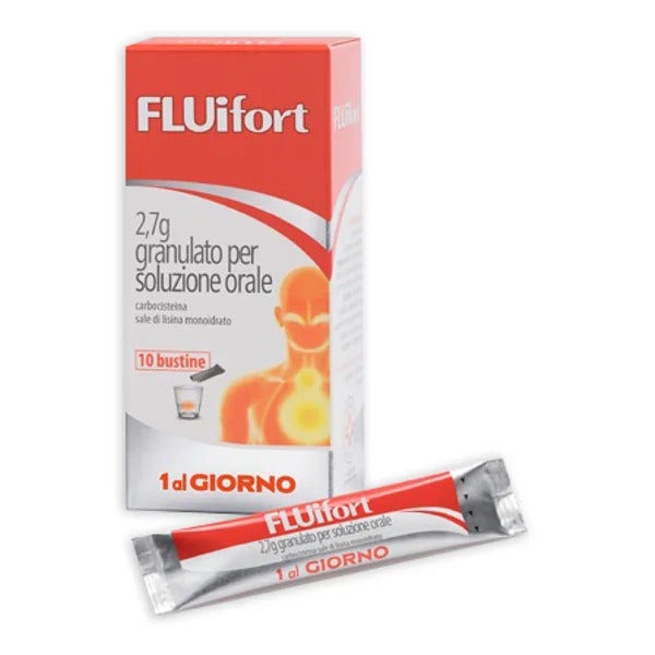 Fluifort 10 Bustine Granulato 2,7g/10ml-7