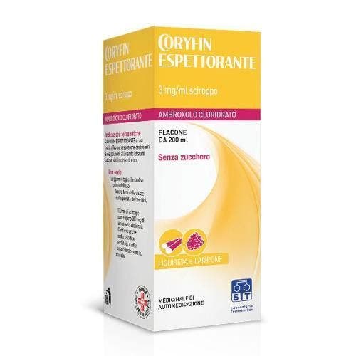 Coryfin Espettorante Sciroppo 200ml 3mg/ml-1