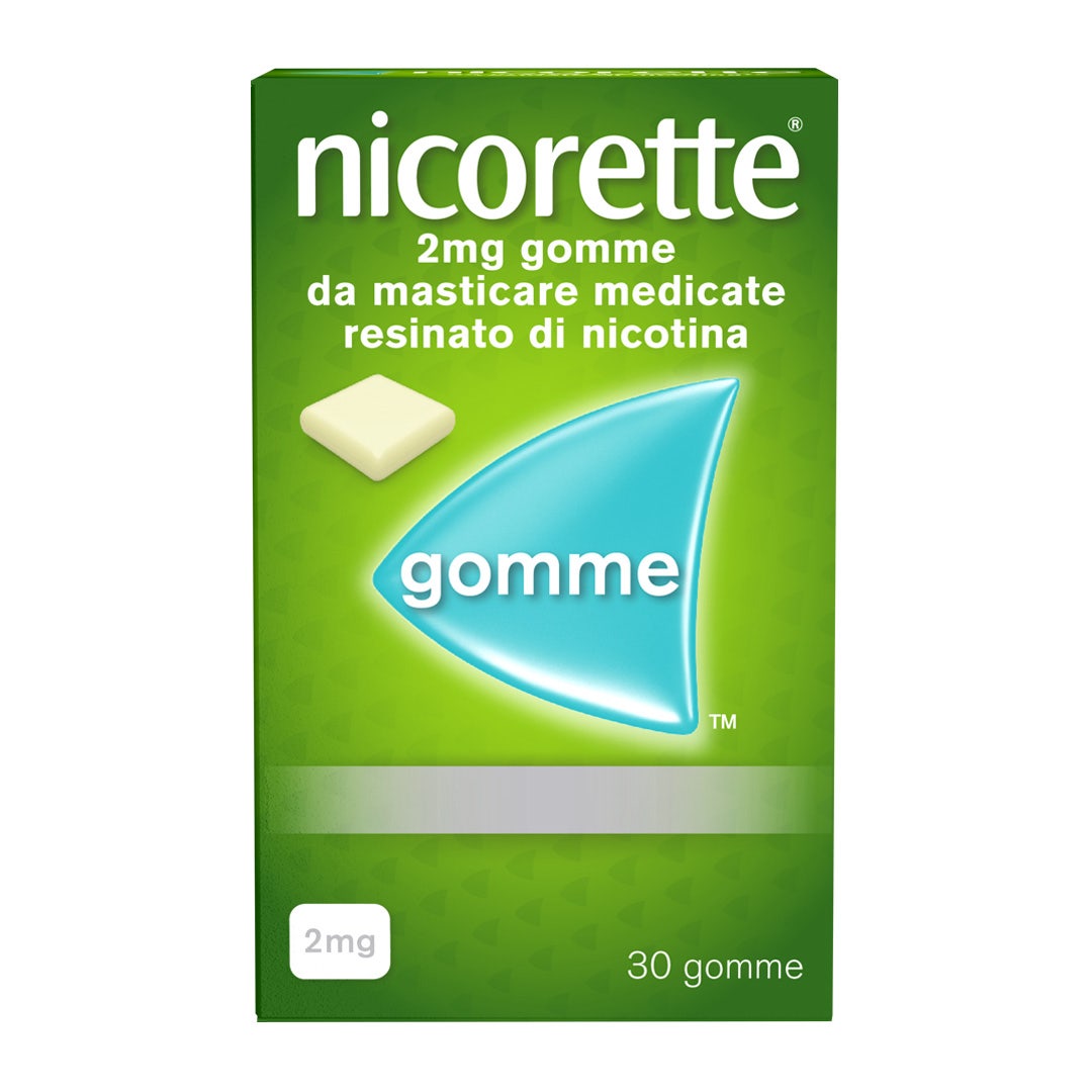 Nicorette 30 2Mg Gomme Masticabili Smettere di Fumare-2