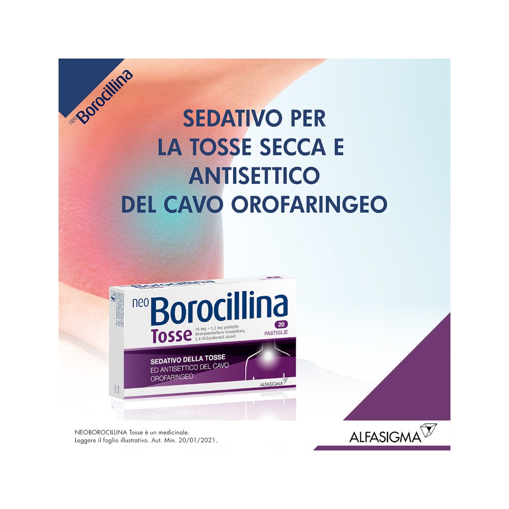 Neoborocillina Tosse 20 Pastiglie-10