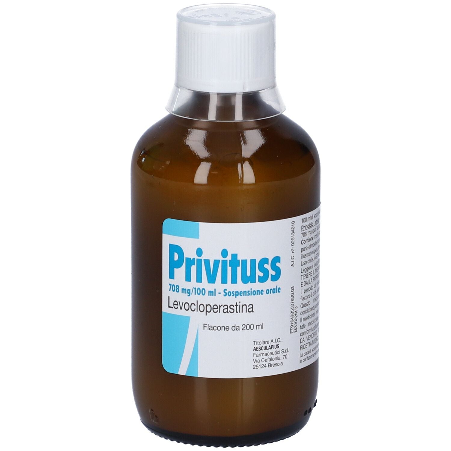 Privituss 708mg/100ml Sospensione Orale 200ml