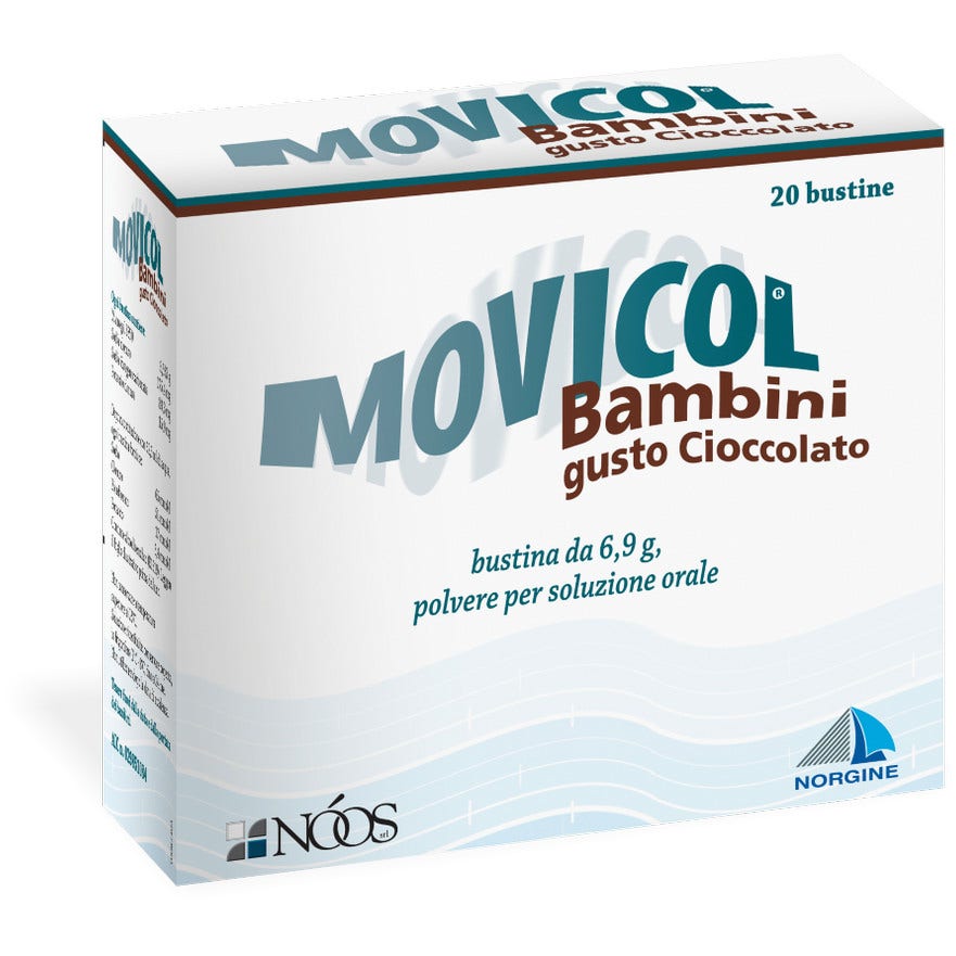 Movicol Cioccolato Bambini 20 Buste 6,9g  - 2