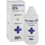 Zeta Acido Borico Soluzione Cutanea 500ml 3%-1