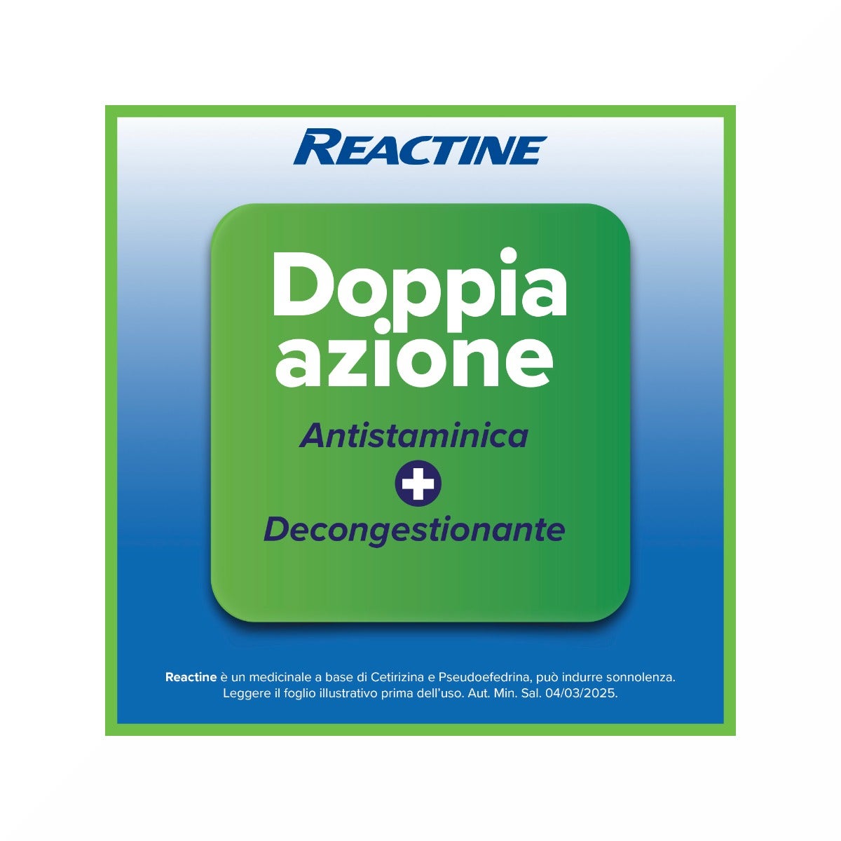 Reactine Allergia 6 Compresse Antistaminico Rinite Allergica e Rinorrea-7