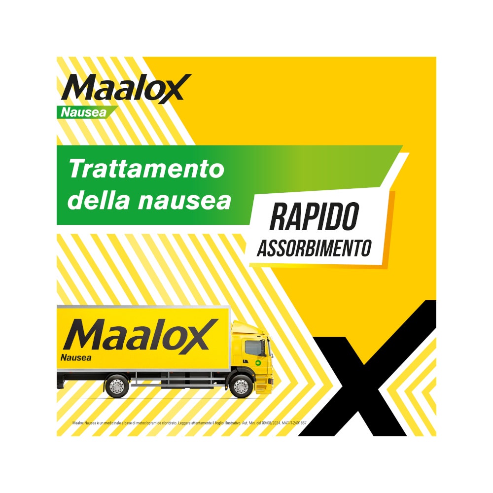 Maalox Nausea Trattamento della Nausea 20 cpr Effervescenti-24