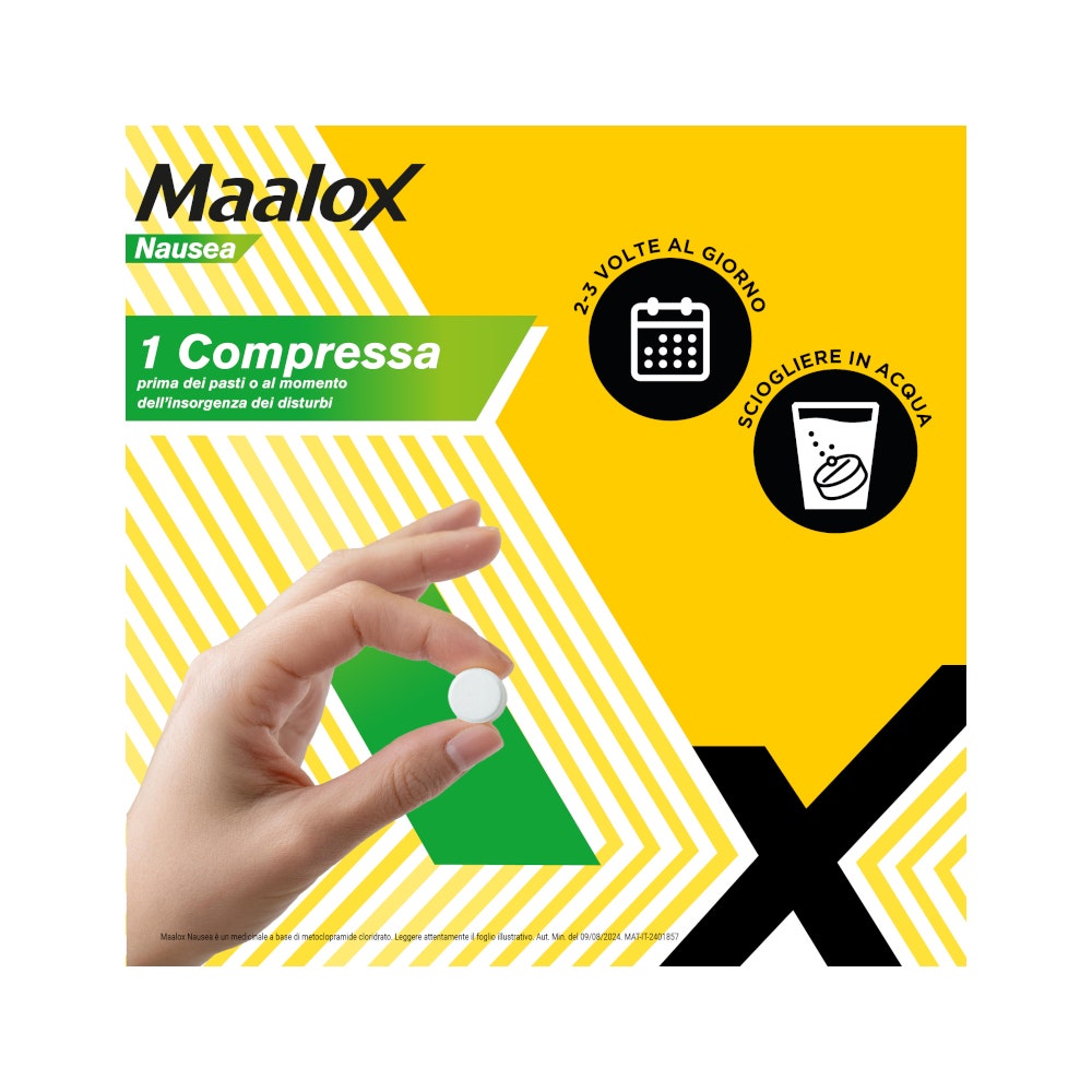 Maalox Nausea Trattamento della Nausea 20 cpr Effervescenti-27