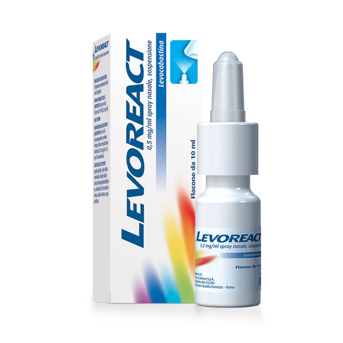 Levoreact Spray Nasale Antistaminico per Allergia Riniti Allergiche e Naso che Cola-6