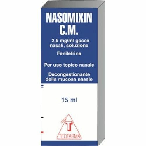 Nasomixin CM Gocce Nasali 15ml 2,5mg/ml-1