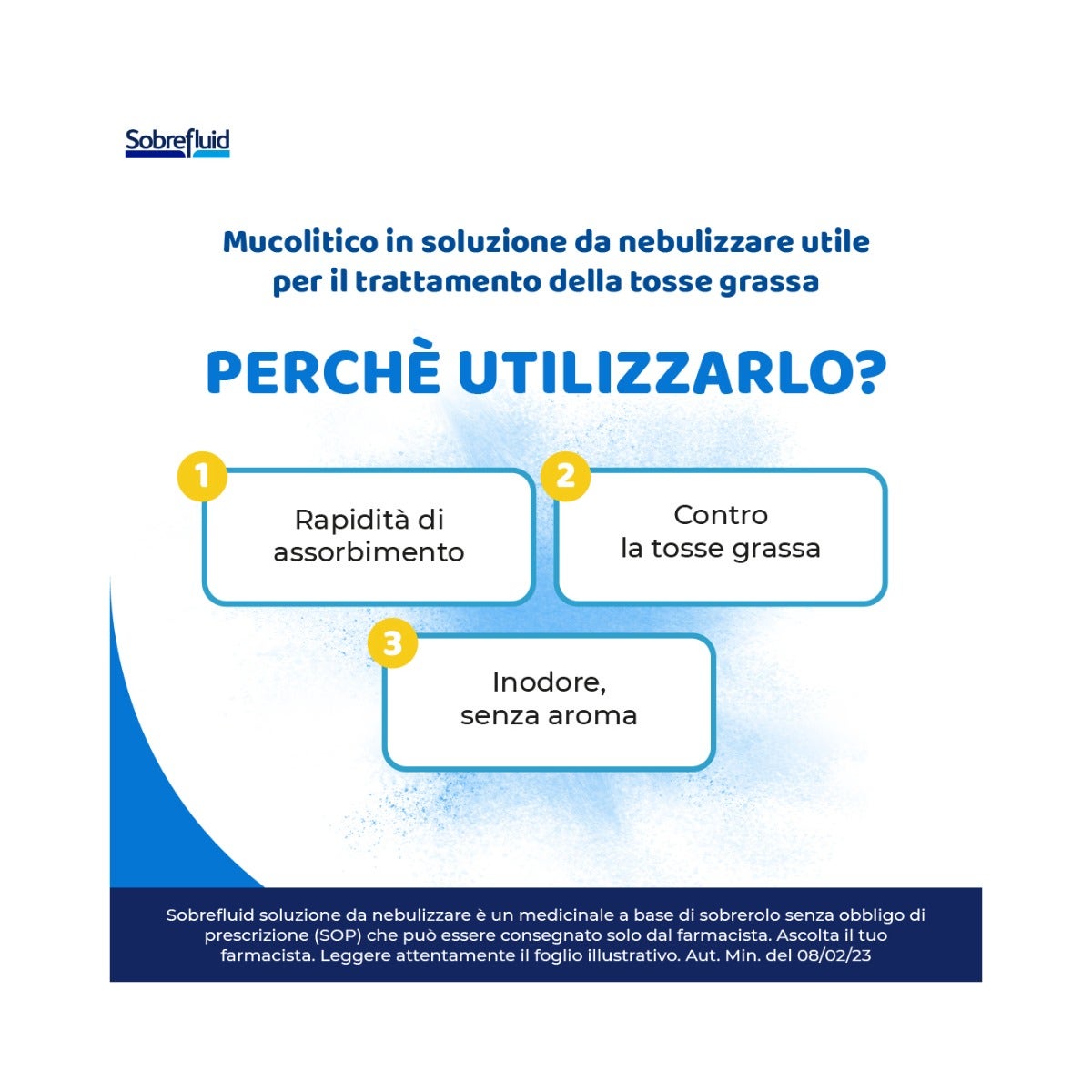 Sobrefluid Soluzione Da Nebulizzare 10 Fiale 40mg 3ml-3