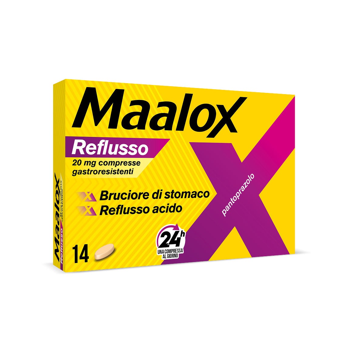 Maalox Reflusso Contro Reflusso Acido 14 Compresse-14