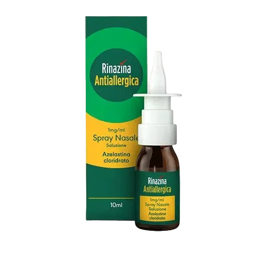 Rinazina Antiallergica Spray Nasale Antistaminico Allergia Pollini Pelo Animali Acari Polvere 10ml