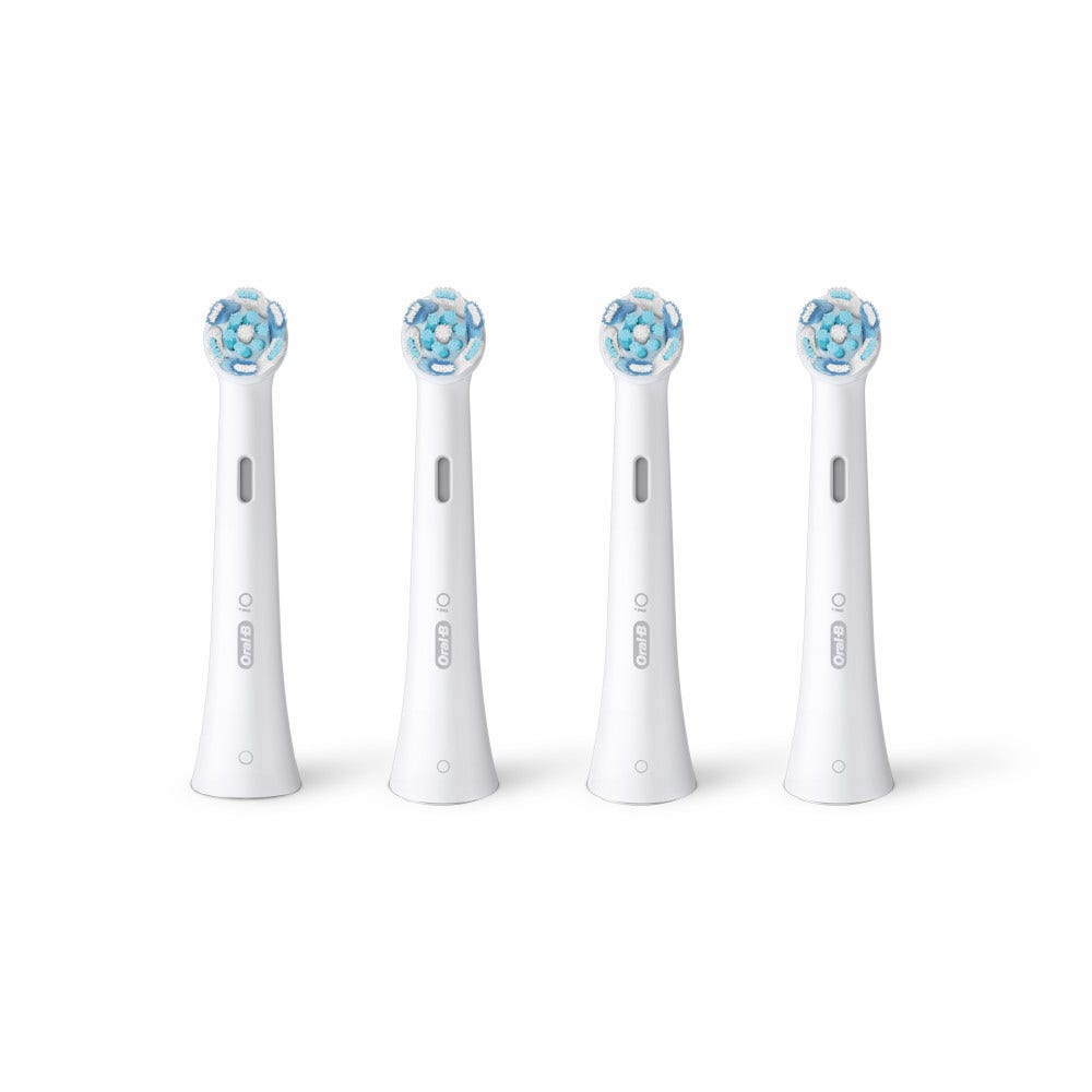 Oral B Testine Di Ricambio Io Ultimate Clean Bianche 4 Pezzi-5