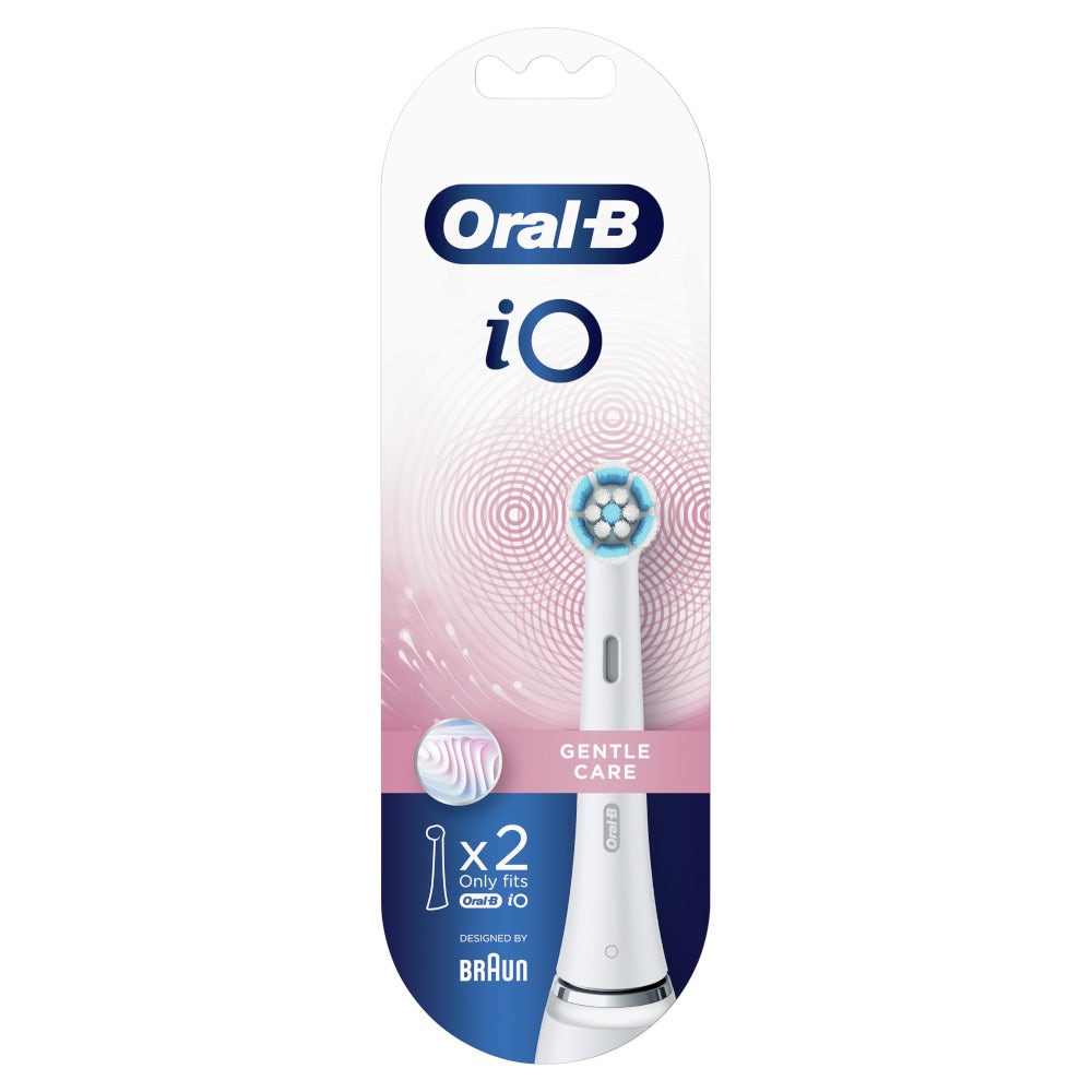 Oral-B Testine Di Ricambio Io Gentle Care Bianche 2 Pezzi -7
