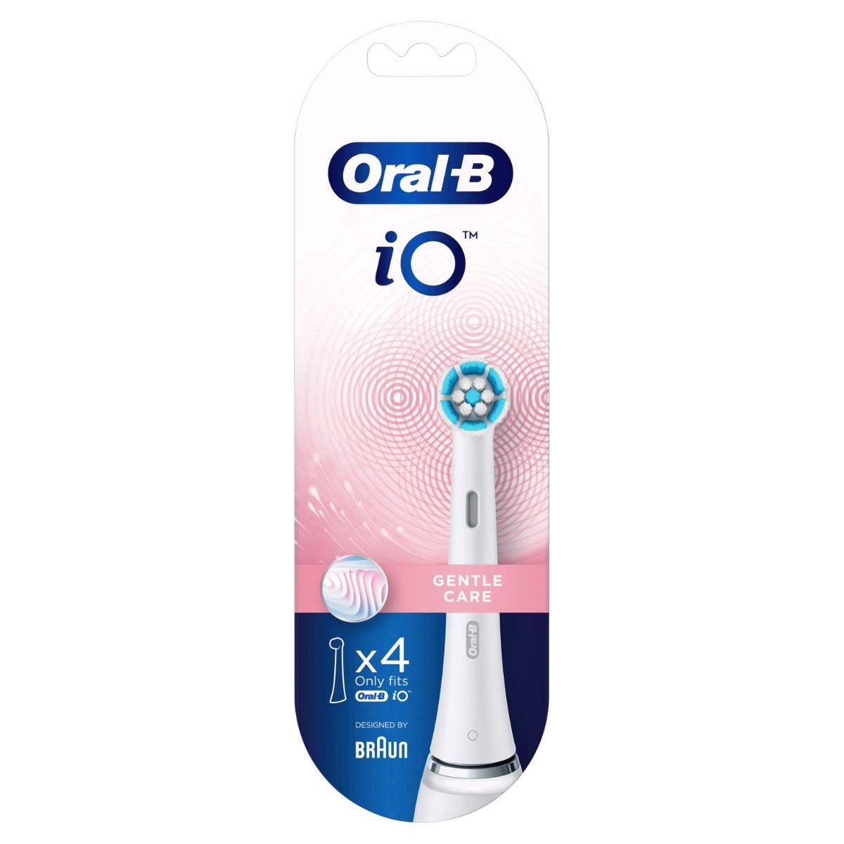 Oral-B Testine Di Ricambio Io Gentle Care Bianche 4 Pezzi-4