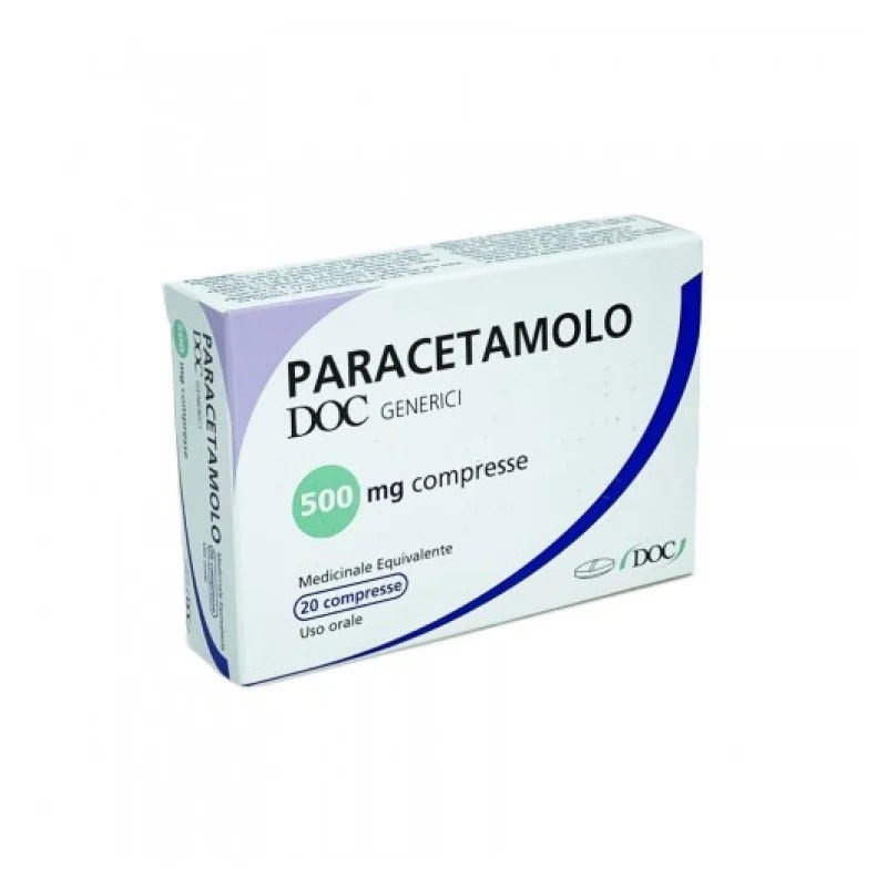 Paracetamolo Doc*30 Compresse Div 500mg-2