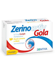 Zerinoactiv Gola 16 Pastiglie Limone Miele-1