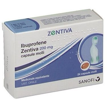Ibuprofene Zentiva 24 Capsule Molli 200mg-1