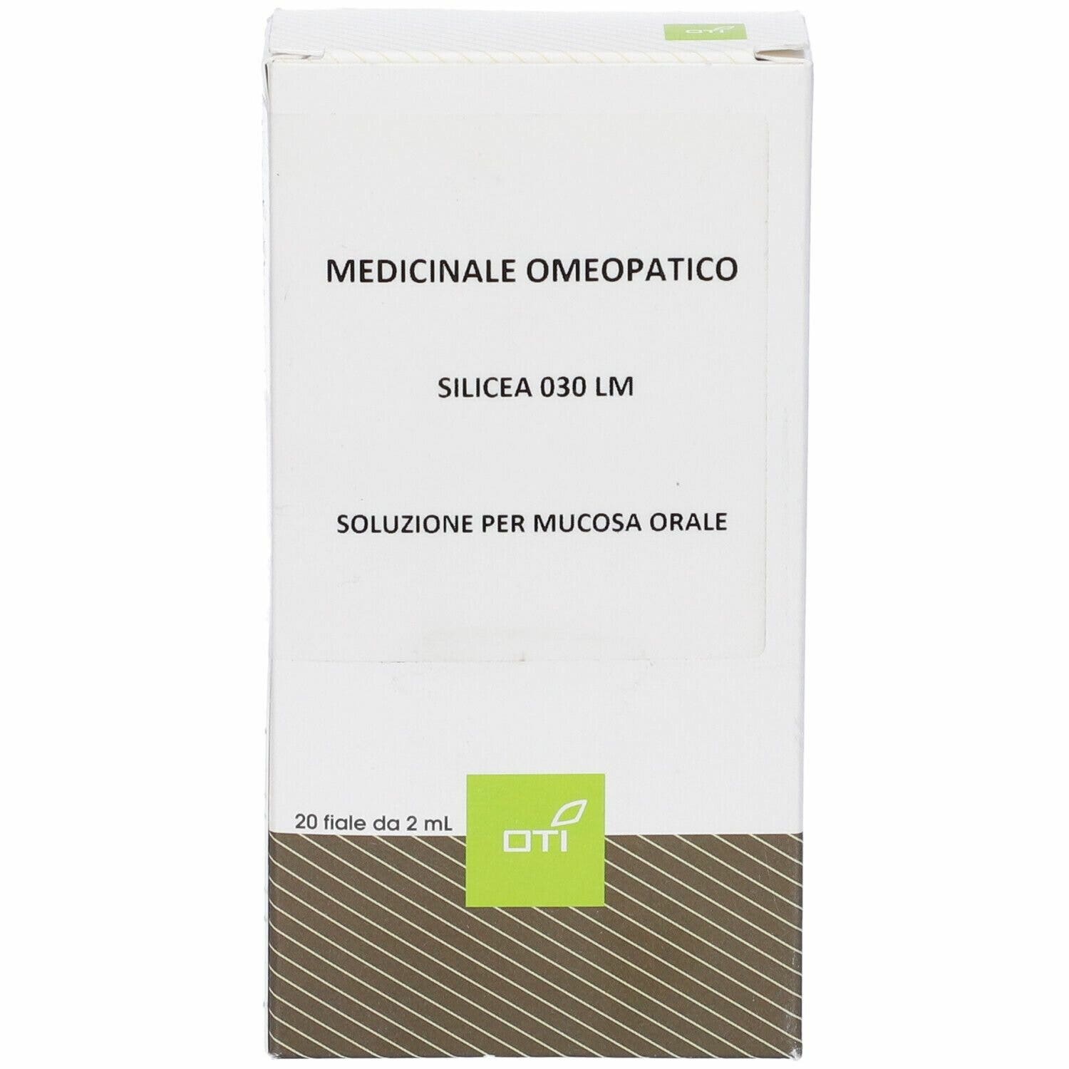 Oti Silicea 030 LM Soluzione Per Mucosa Orale 20 Fiale 2ml-1