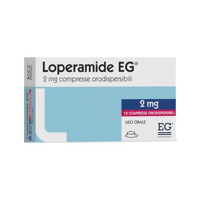 Loperamide eg 2 mg Compresse Orodispersibili 12 Compresse in Blister Al/al-2