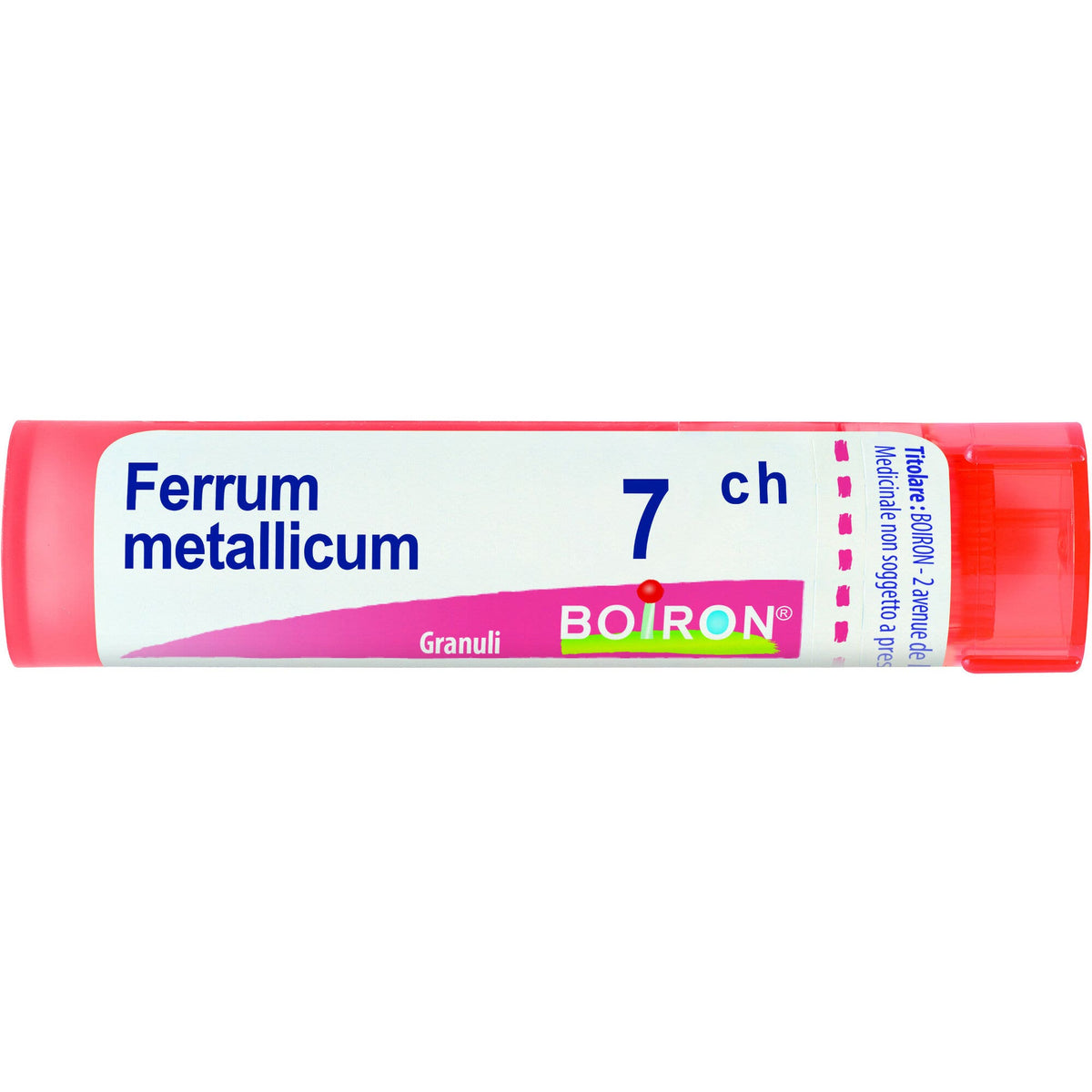Boiron Ferrum Metallicum 07Ch Tubo 80 Granuli 4g-2
