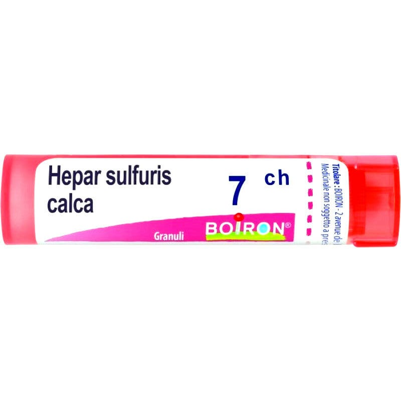Boiron Hepar Sulfuris Calcareum 7Ch Tubo 80 Granuli 4g-4