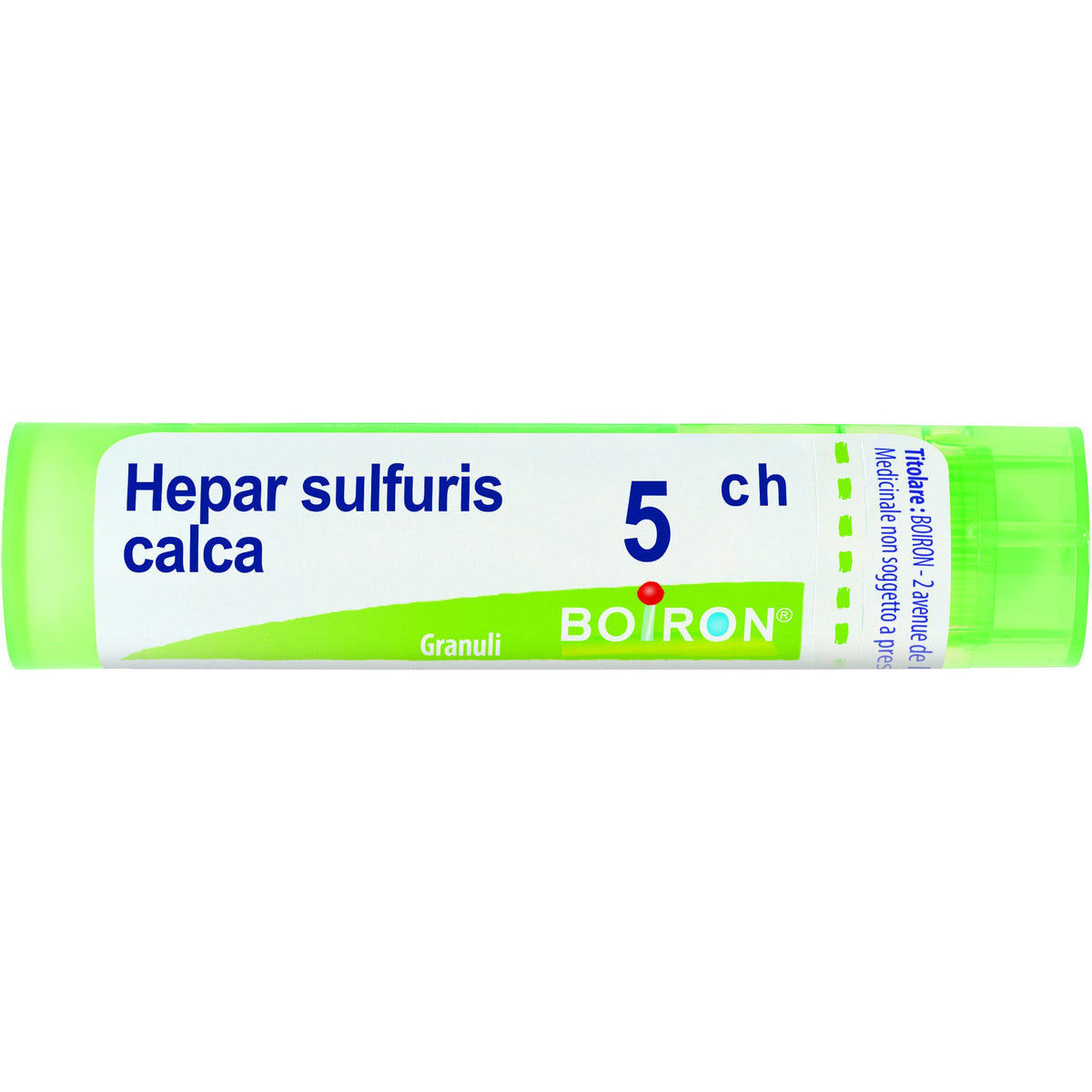 Boiron Hepar Sulfuris Calcareum 5Ch Tubo 80 Granuli 4g - 1