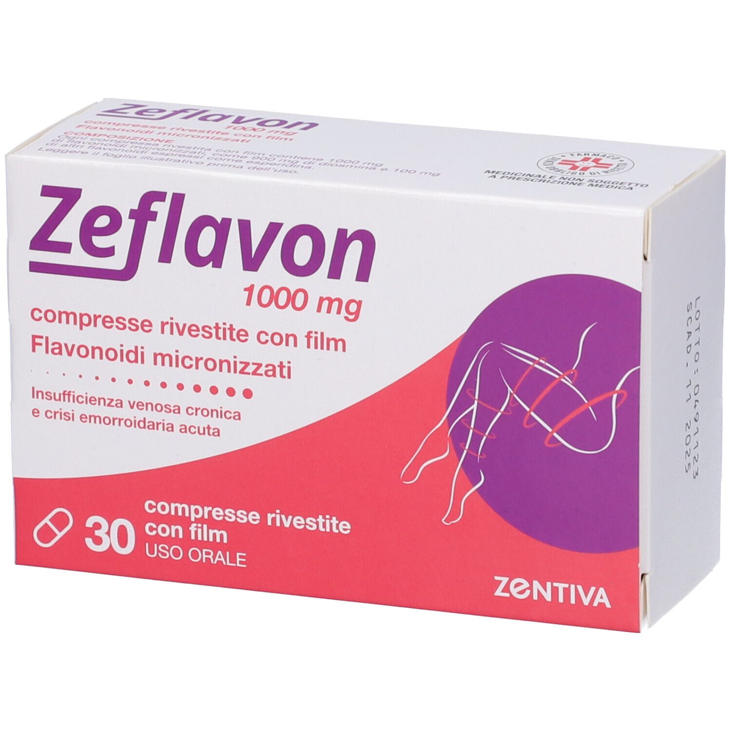 Zeflavon 1000 mg Compresse Rivestite con Film 30 Compresse in Blister Pvc/al