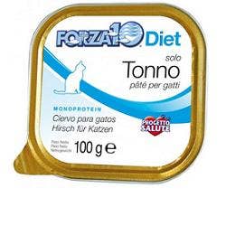 Forza10 Solo Diet Tonno Paté Per Gatti Adulti Vaschetta 100g-1