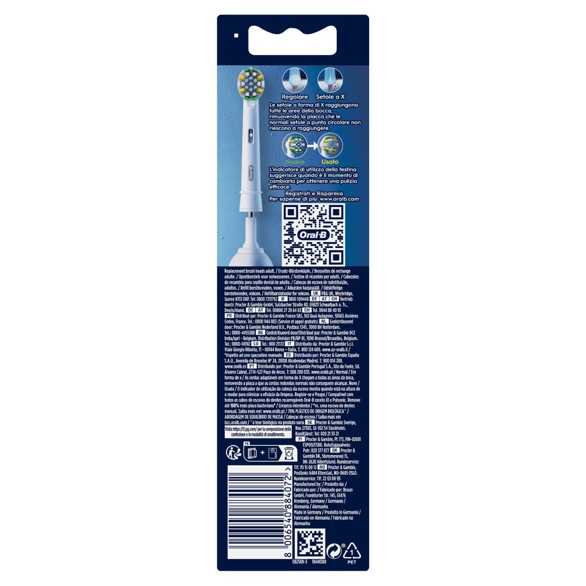 Oral-B Testine Di Ricambio Pro Floss Action 3 Pezzi-3