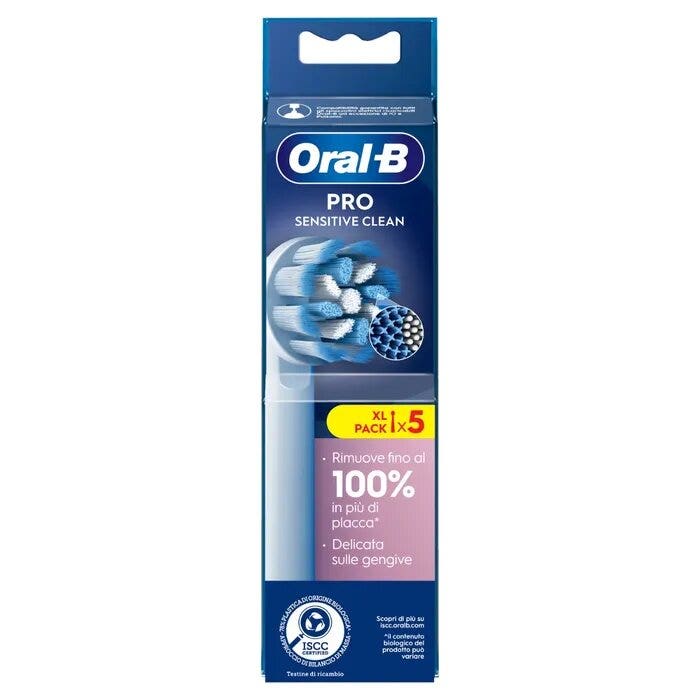 Oral-B Power Refill EB50 Sensitive Clean 5 Testine Di Ricambio-10