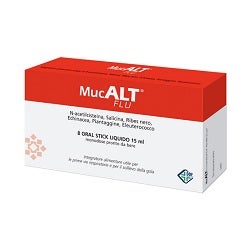 Mucalt Flu 8 Oral Stick Monodose  - 1