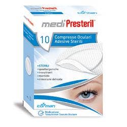 Medipresteril Garza Oculare Adesiva 10 Pezzi  - 1
