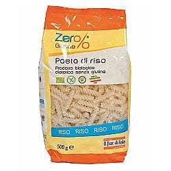 Zero% Glutine Pasta Riso Fusilli Senza Glutine Bio 500g  - 1