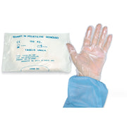 Safety Guanto Plastica Monouso PEH EMB Busta 100 Pezzi-3