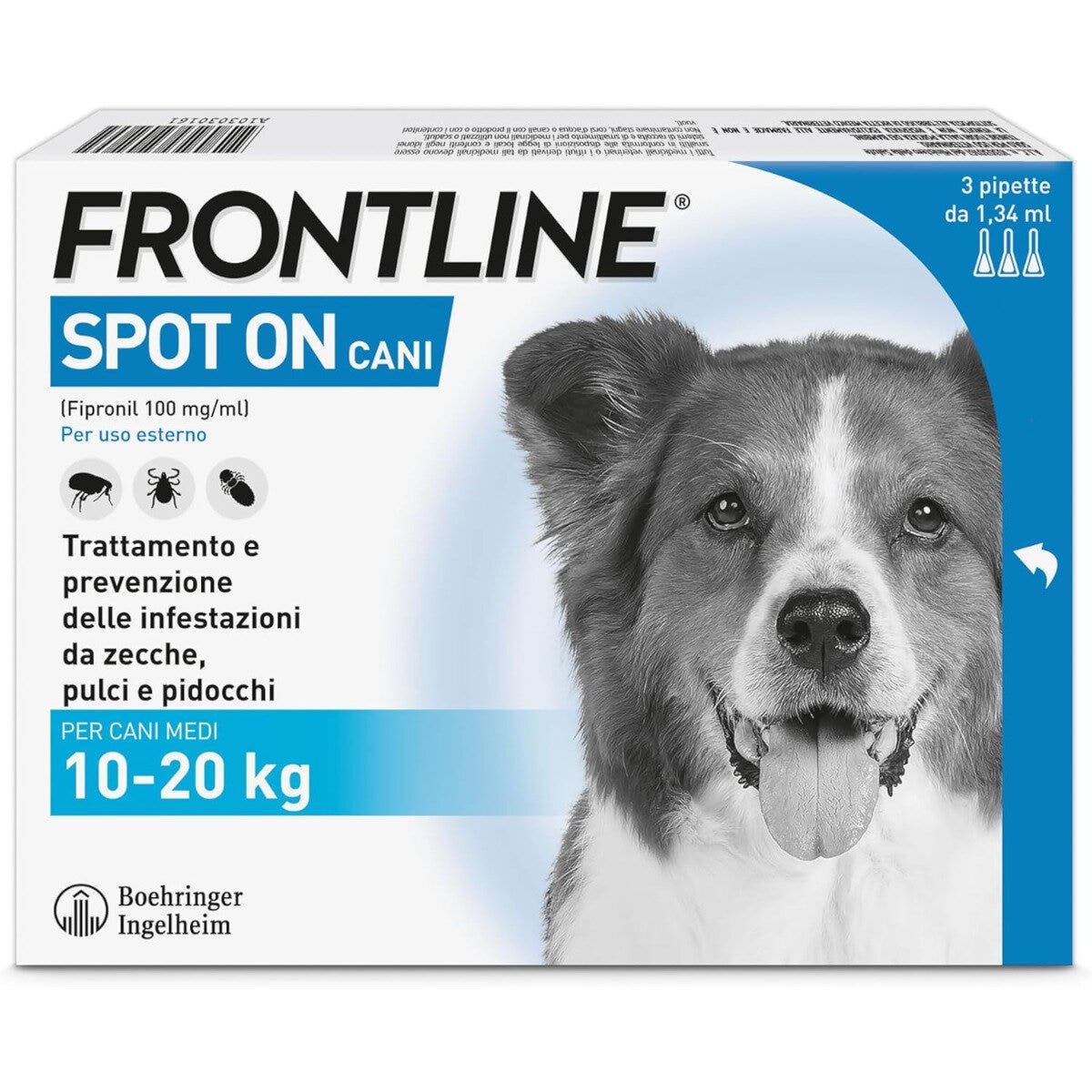 Frontline Spot-On Cani 10-20kg 3 Pipette-1