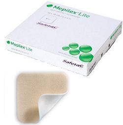 Mepilex Lite Medicazione 10x10cm 5 Pezzi  - 1