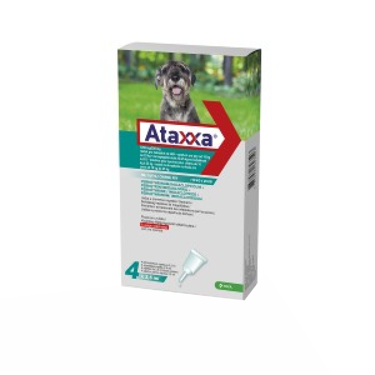 Ataxxa Spot On Antiparassitario Per Cani 10-25 kg 4 Pipette -1