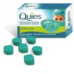 Quies Tappo Auricolare In Silicone 3 Paia  - 1