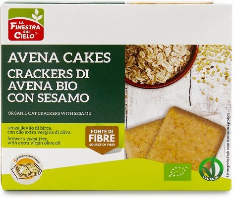CRACKERS AVENA SESAMO250G BIO-1