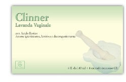 Clinner Lavanda Vaginale 4 Flaconi 140ml + 4 Cannule Vaginali Monouso Blister  - 1